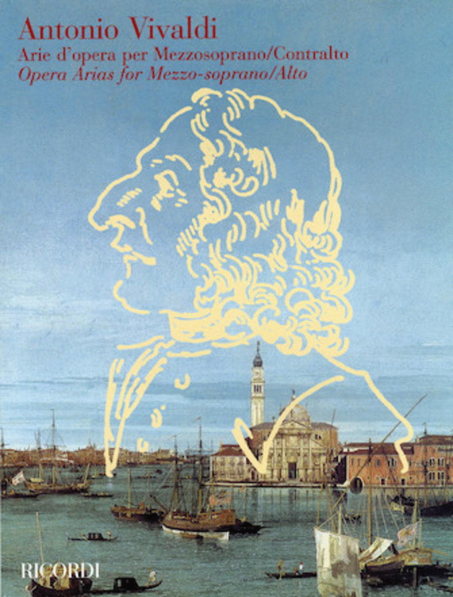 Vivaldi Opera Arias for Mezzo-Soprano/Alto Mezzo-Soprano Voice scores gallery preview page 1