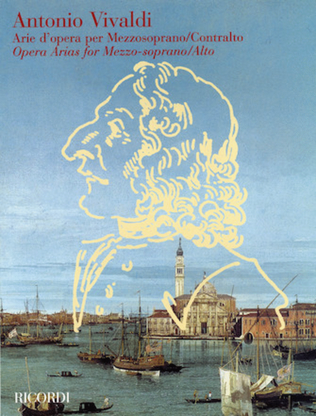 Book cover for Vivaldi Opera Arias for Mezzo-Soprano/Alto