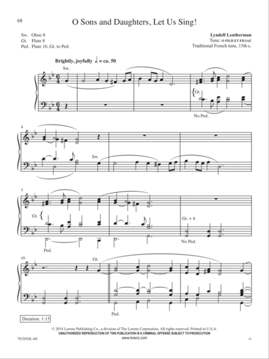 Seasons of Grace Seasons of Grace Organ Solo scores gallery preview page 13