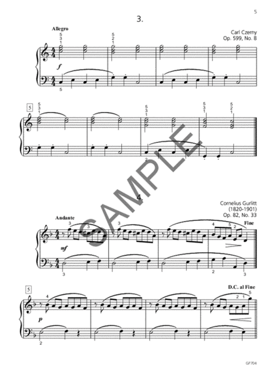 Piano Music For Sight Reading & Short Study Level 4