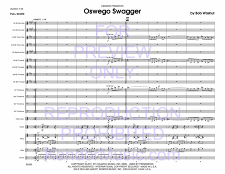 Oswego Swagger (Full Score)