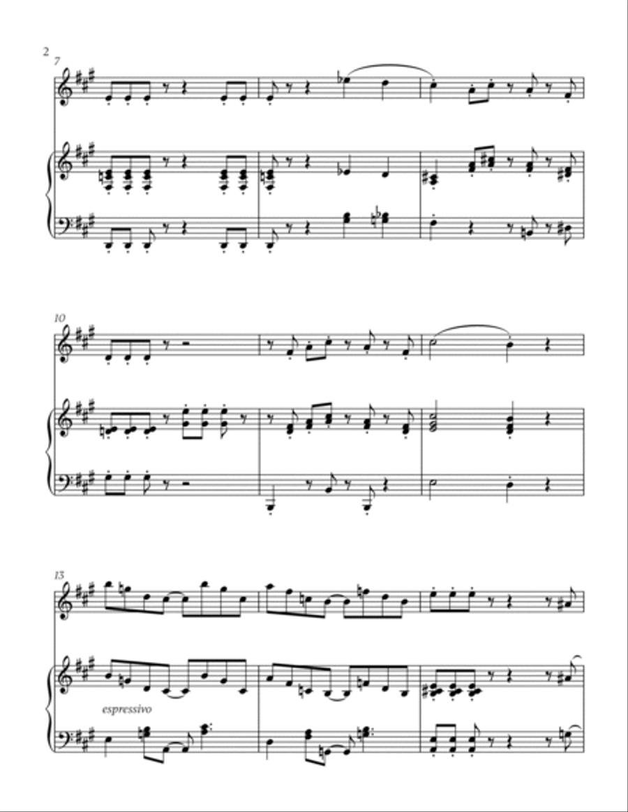 Mii Channel Theme Violin Solo scores gallery preview page 2
