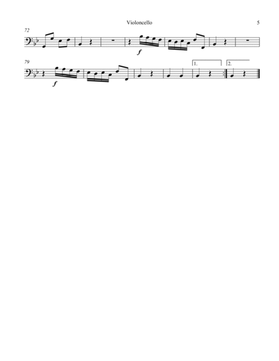 Quartet #2 Op. 20 in B Flat Major image number null