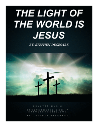 Book cover for The Light Of The World Is Jesus
