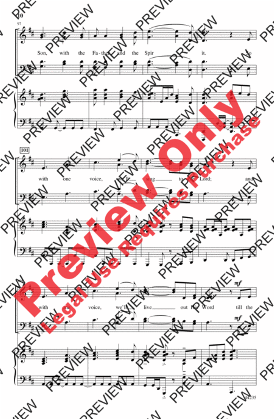 Oh, How Good It Is 4-Part scores gallery preview page 10