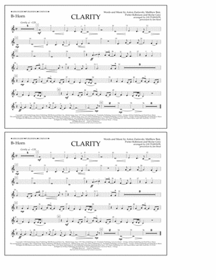 Clarity - Bb Horn