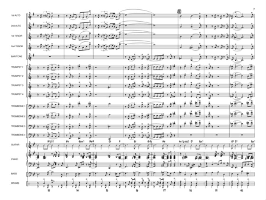 Ace High Jazz Ensemble scores gallery preview page 6