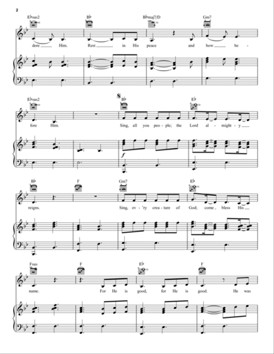 Christmas Day (feat. We The Kingdom) Piano, Vocal, Guitar scores gallery preview page 2