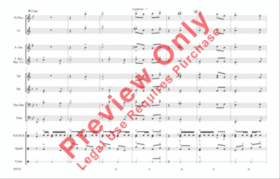 That's Entertainment That's Entertainment Marching Band scores gallery preview page 8