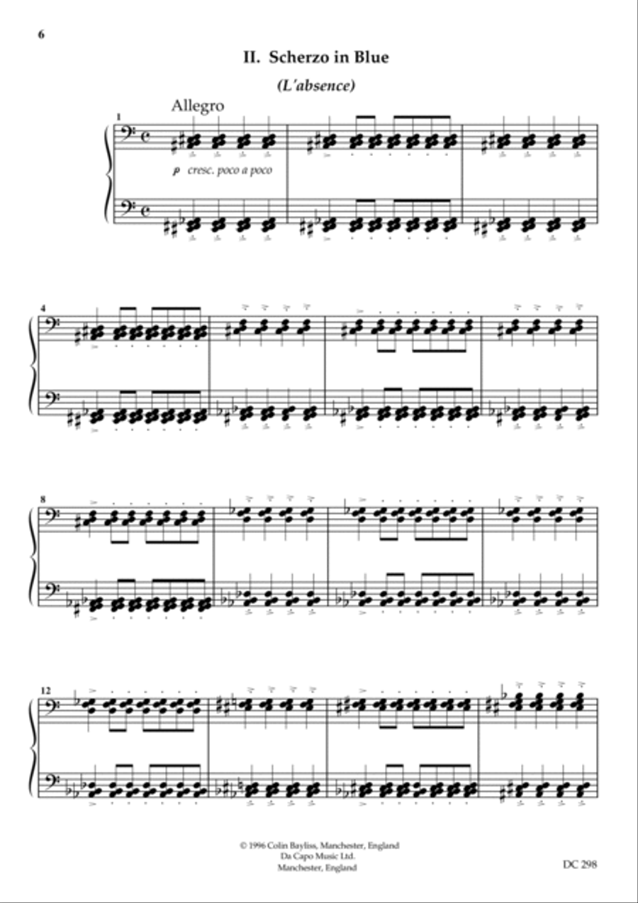 Piano Sonata No.2 Piano Sonata No.2 Piano Solo scores gallery preview page 6