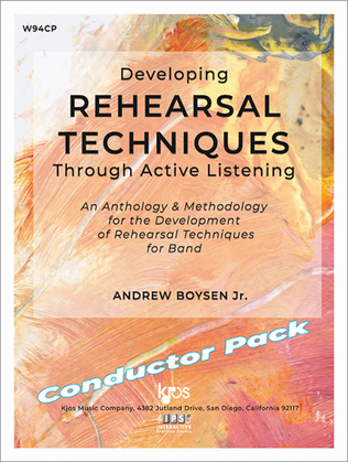 Dev Rehearsal Tech Through Active Listening (Composer Pack)