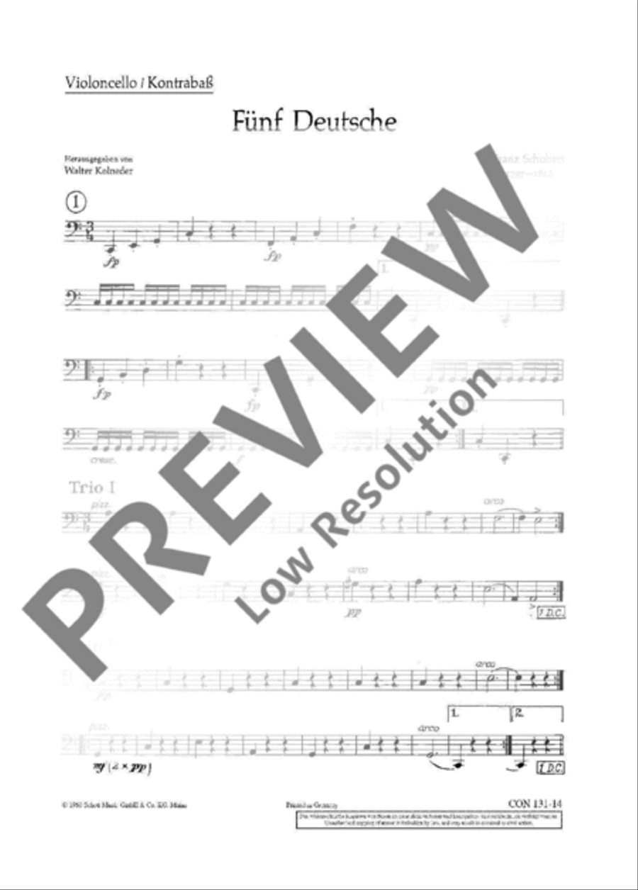 5 Deutsche String Quartet scores gallery preview page 14