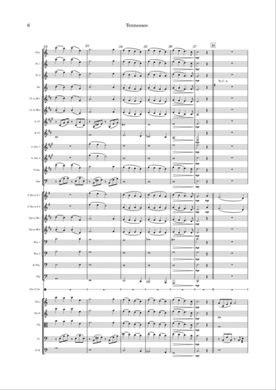 Tennessee Full Orchestra scores gallery preview page 6