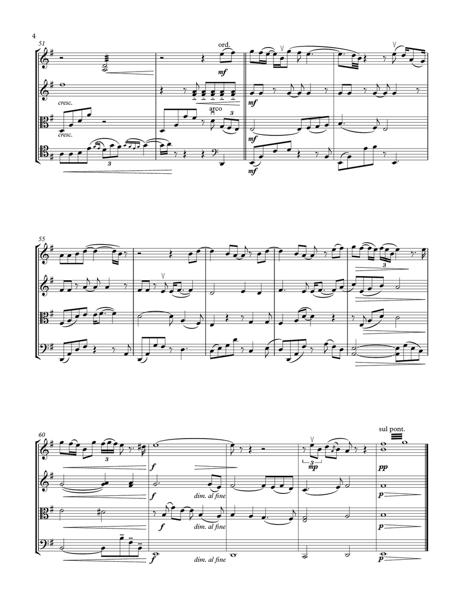 Ready For Love Ready For Love String Quartet scores gallery preview page 4