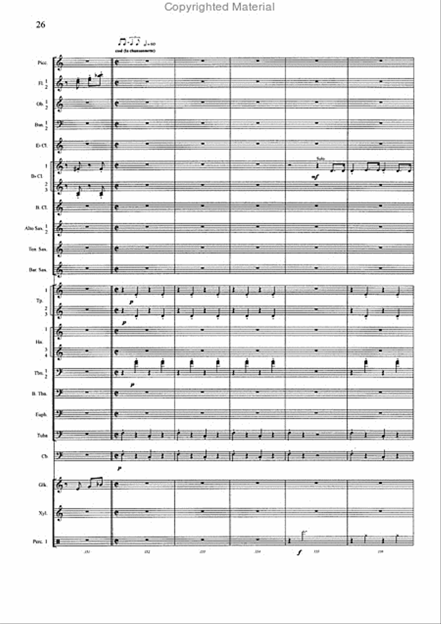 Yves Montand Yves Montand Concert Band scores gallery preview page 9