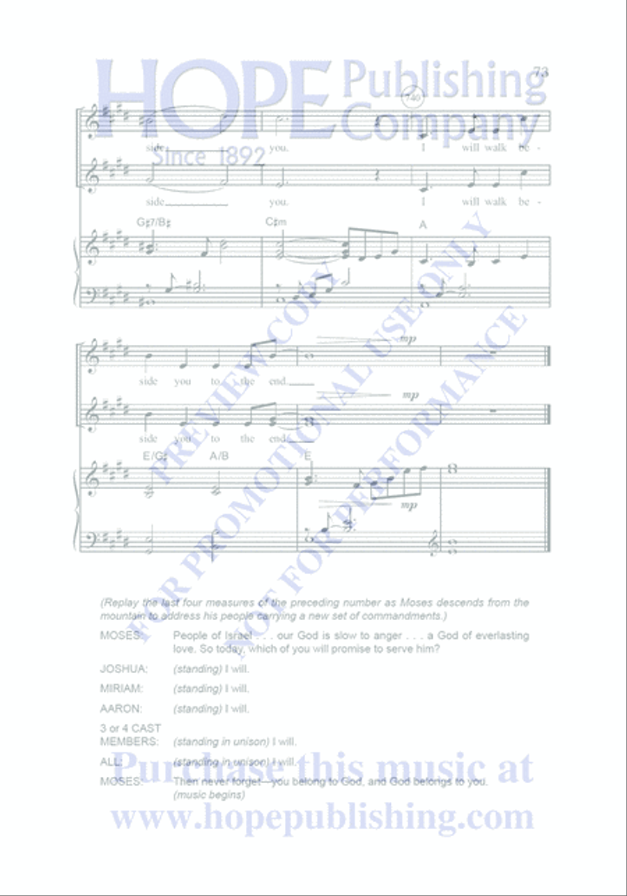 Are We There Yet Unison Choir scores gallery preview page 81