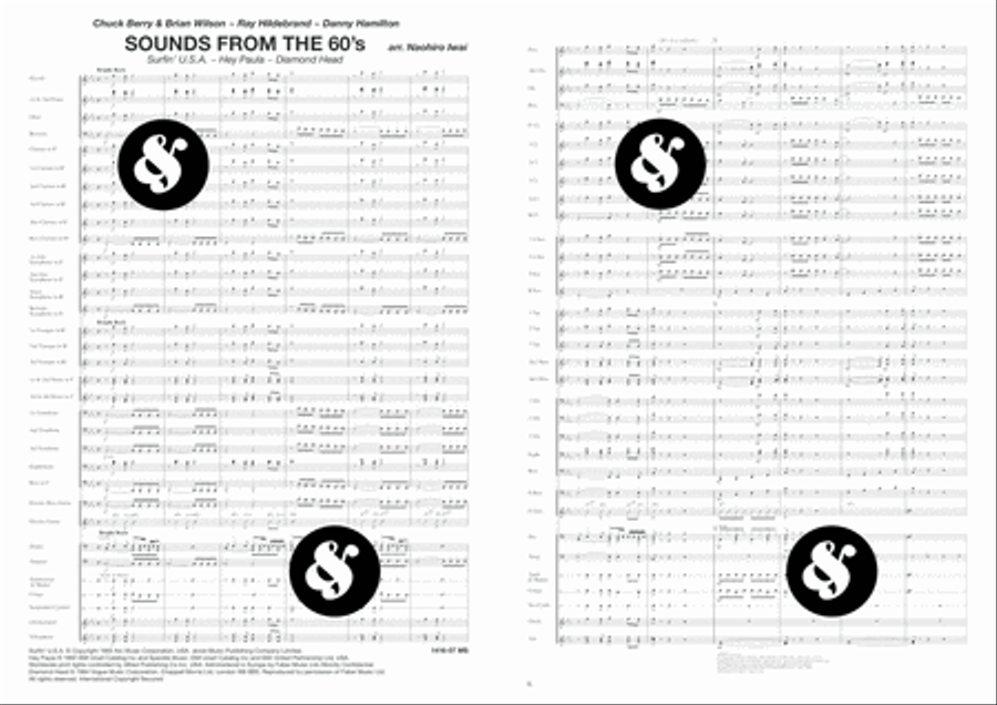 Sounds from the 60's Concert Band scores gallery preview page 2