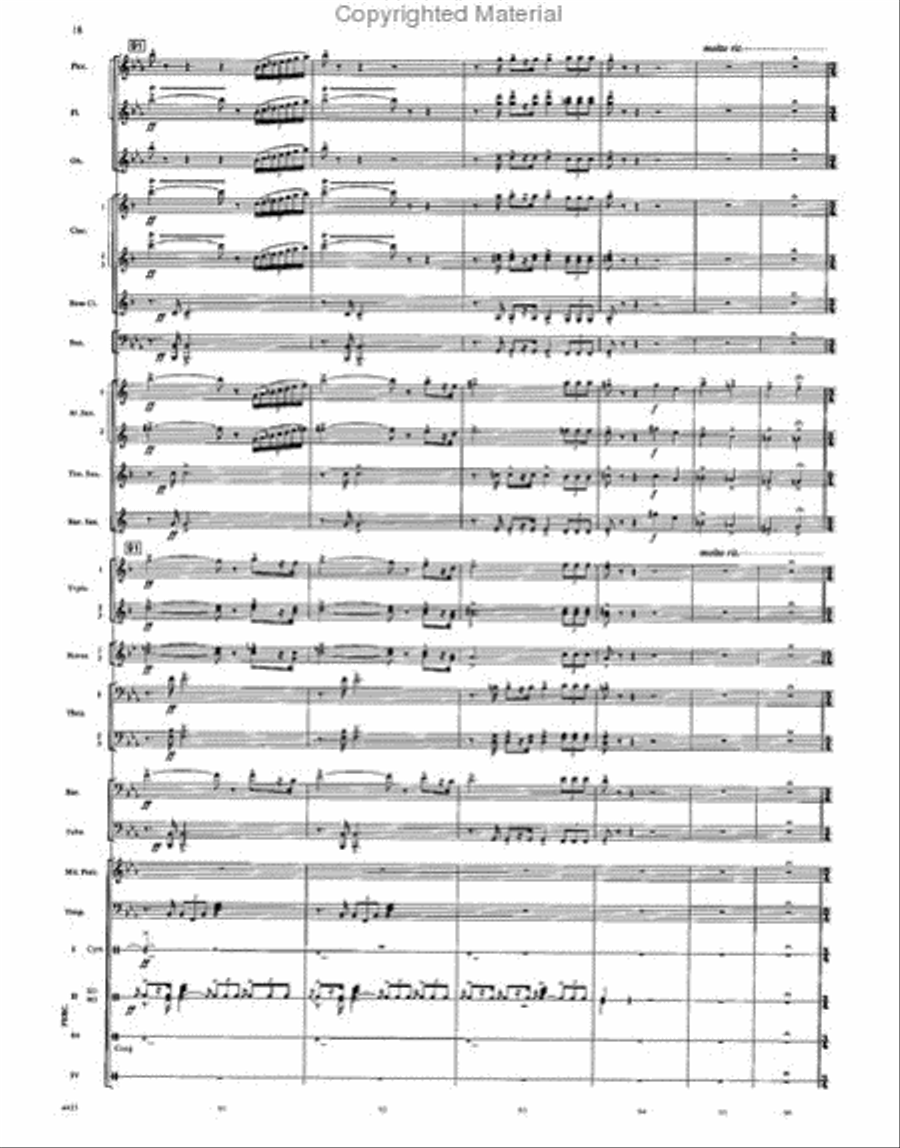 When Angels Weep When Angels Weep Concert Band scores gallery preview page 17