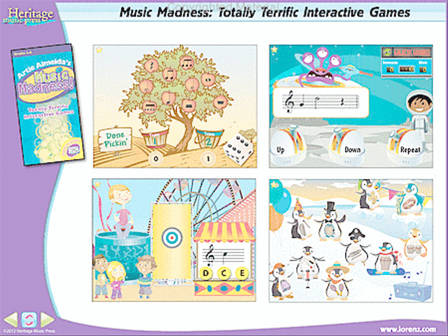 Music Madness! Music Madness! Classroom Materials scores gallery preview page 3