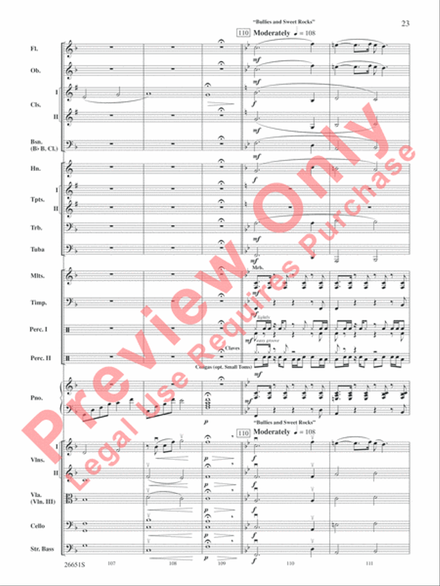 The Ant Bully Full Orchestra scores gallery preview page 24