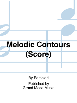 Melodic Contours