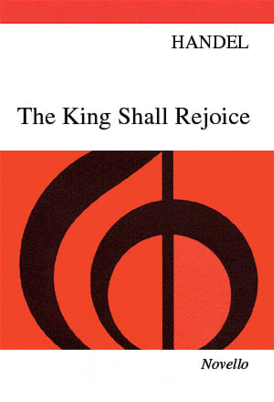 The King Shall Rejoice 4-Part scores gallery preview page 1