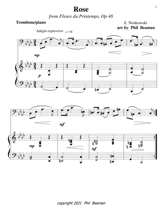 Rose-Noskowski- Trombone-Piano