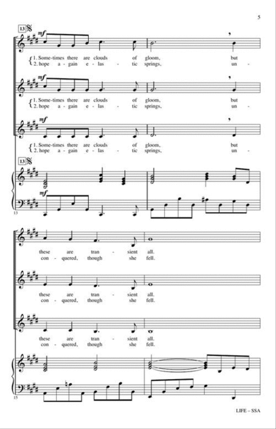 Life SSA scores gallery preview page 4