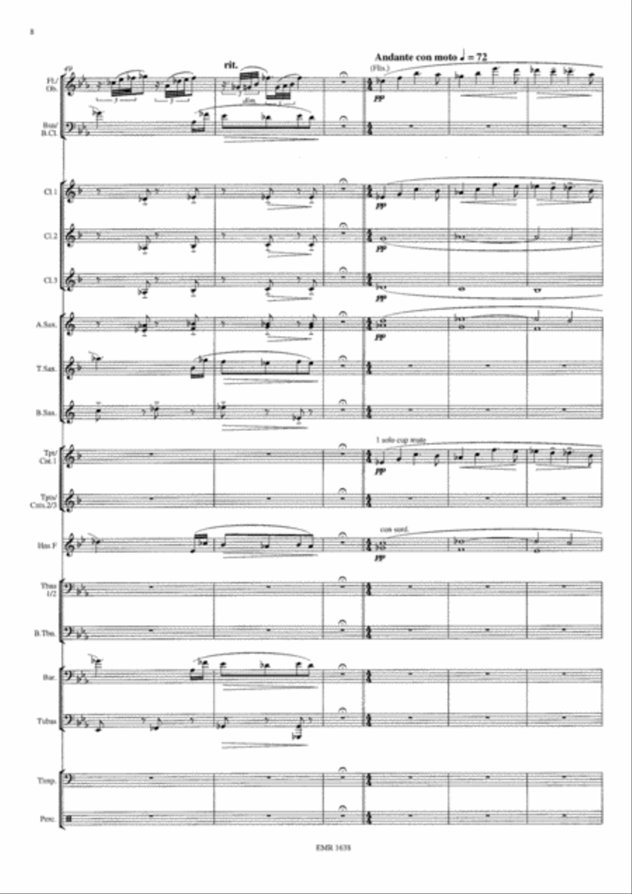 Jean de Florette - Manon des Sources Concert Band scores gallery preview page 9