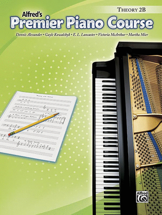 Book cover for Premier Piano Course Theory, Book 2B