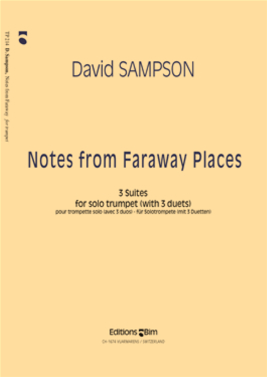 Notes from Faraway Places Trumpet Solo scores gallery preview page 1