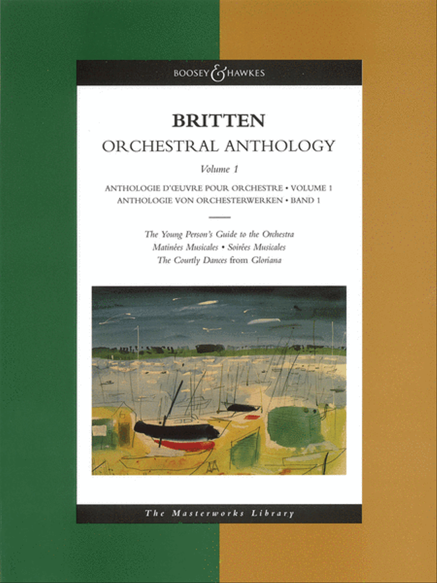 Orchestral Anthology – Volume 1 Orchestra scores gallery preview page 1