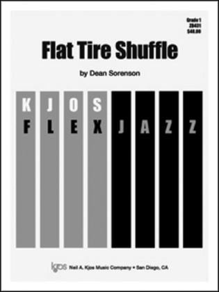 Book cover for Flat Tire Shuffle (Score)