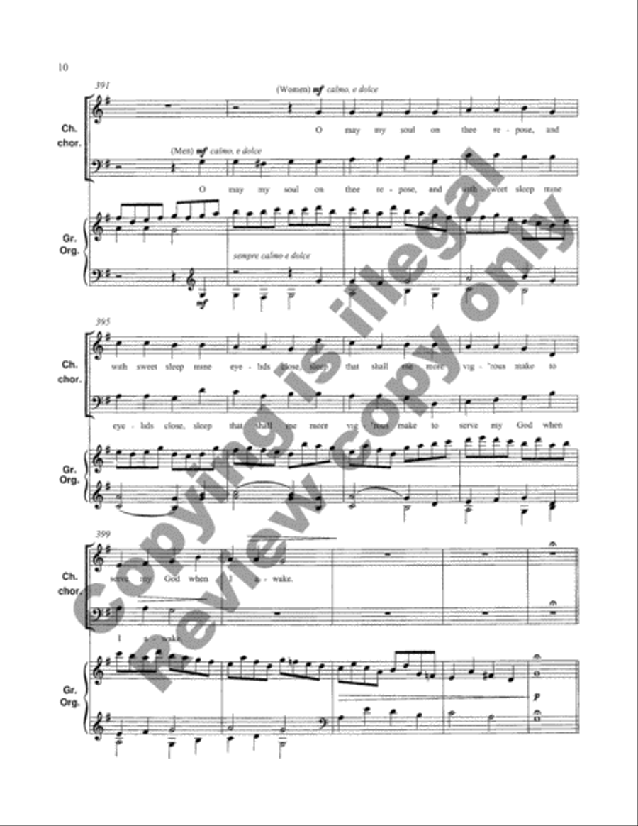 The Wise Women (Choral Score)