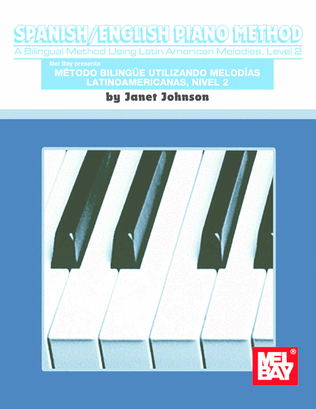 Book cover for Spanish/English Piano Method, Level 2