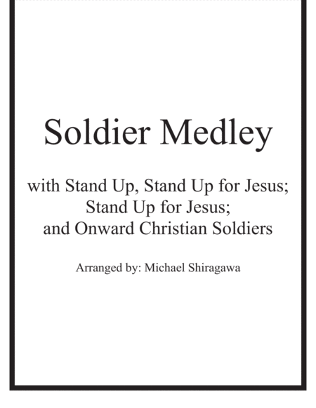 Soldier Medley - Cello image number null