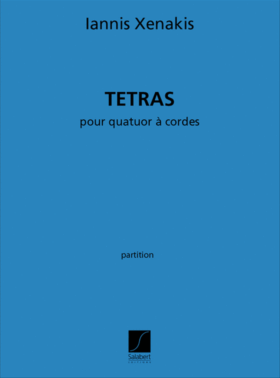 Tetras Tetras String Quartet scores gallery preview page 1