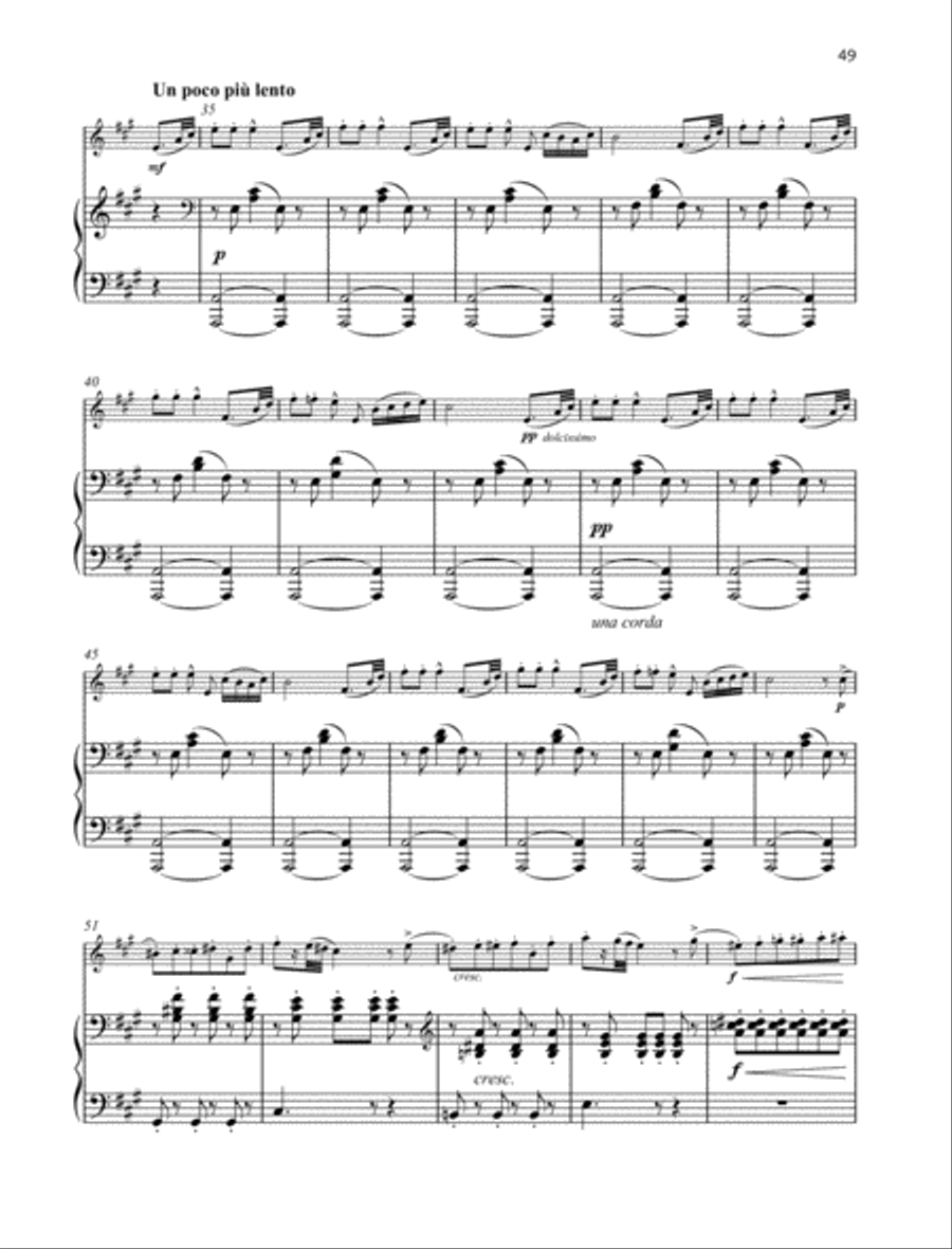 Petit Boléro Violin Solo scores gallery preview page 4