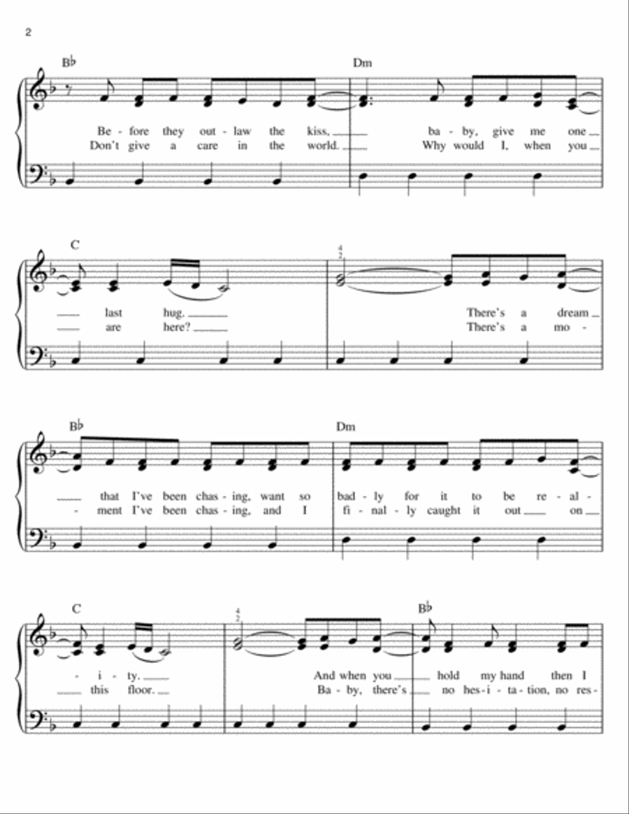 Never Let You Go Voice scores gallery preview page 2