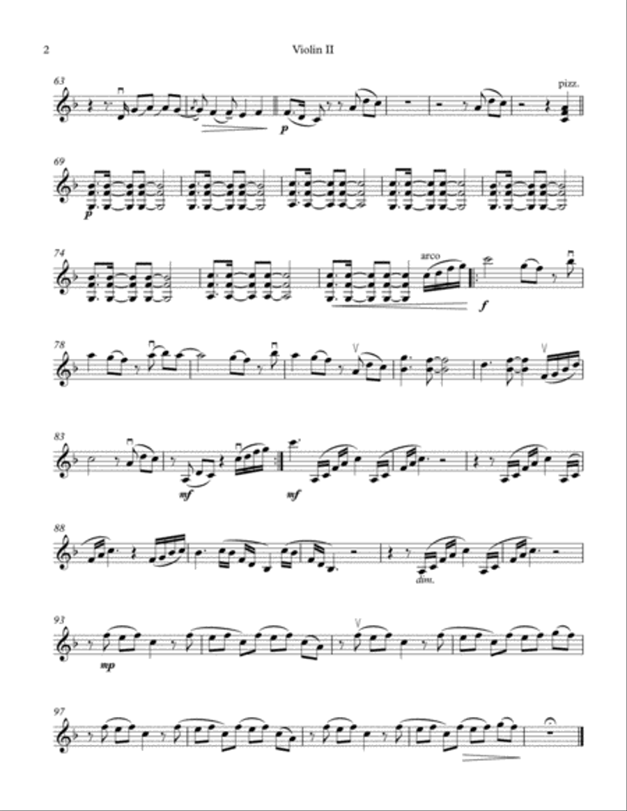 Shake It Out String Quartet scores gallery preview page 4