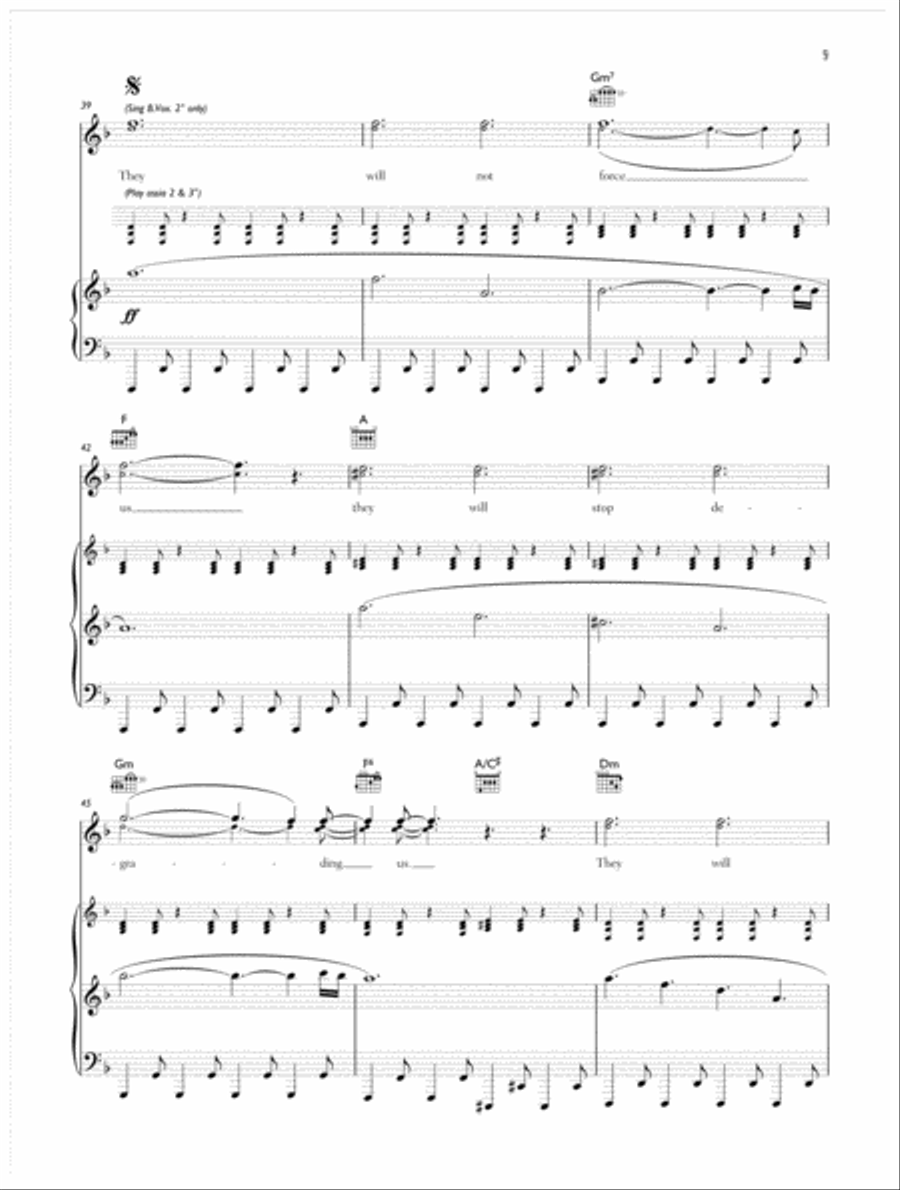Uprising Piano, Vocal, Guitar scores gallery preview page 4