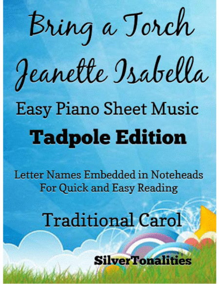 Bring a Torch Jeanette Isabella Easy Piano Sheet Music 2nd Edition
