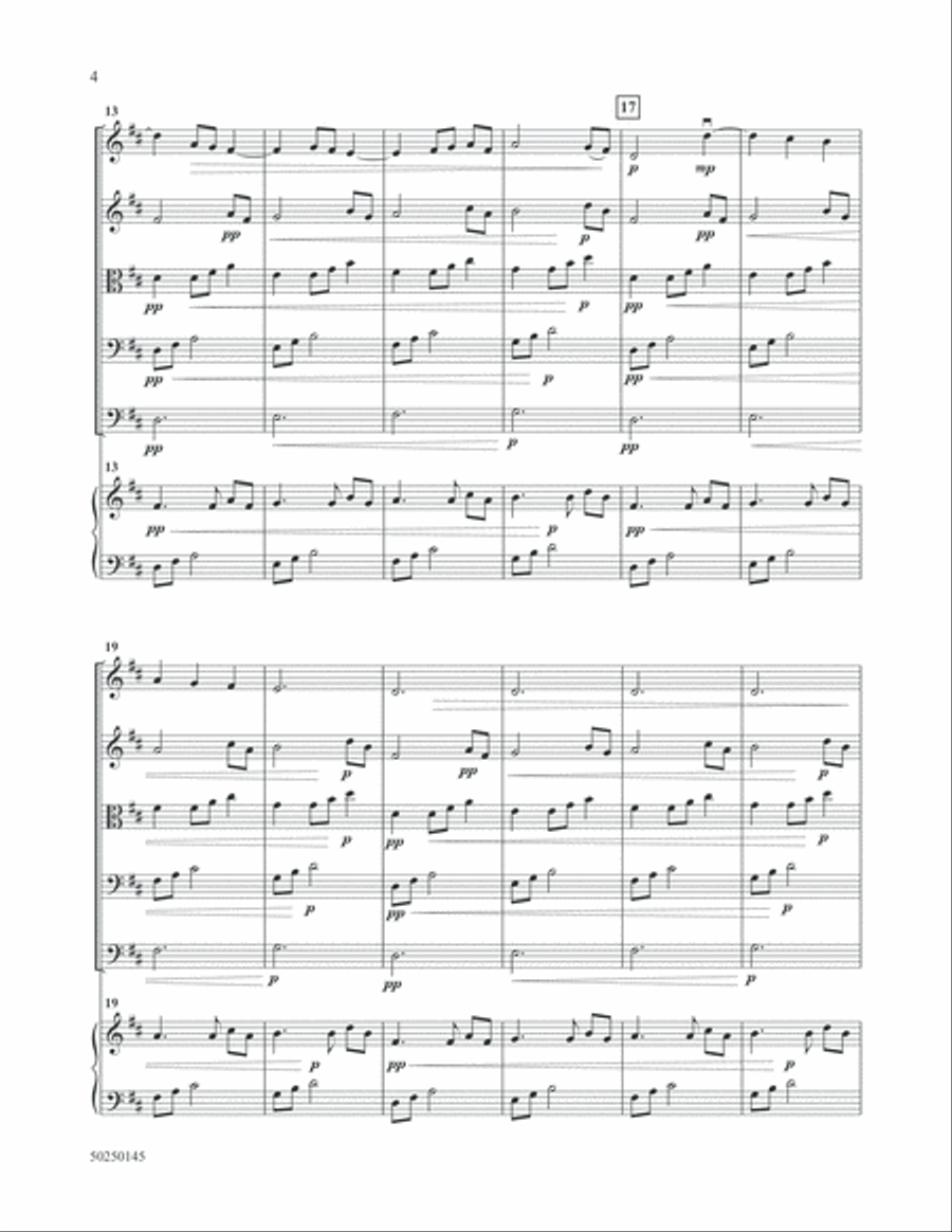 Cedar Hollow (from Buffalo River Suite) String Orchestra scores gallery preview page 4
