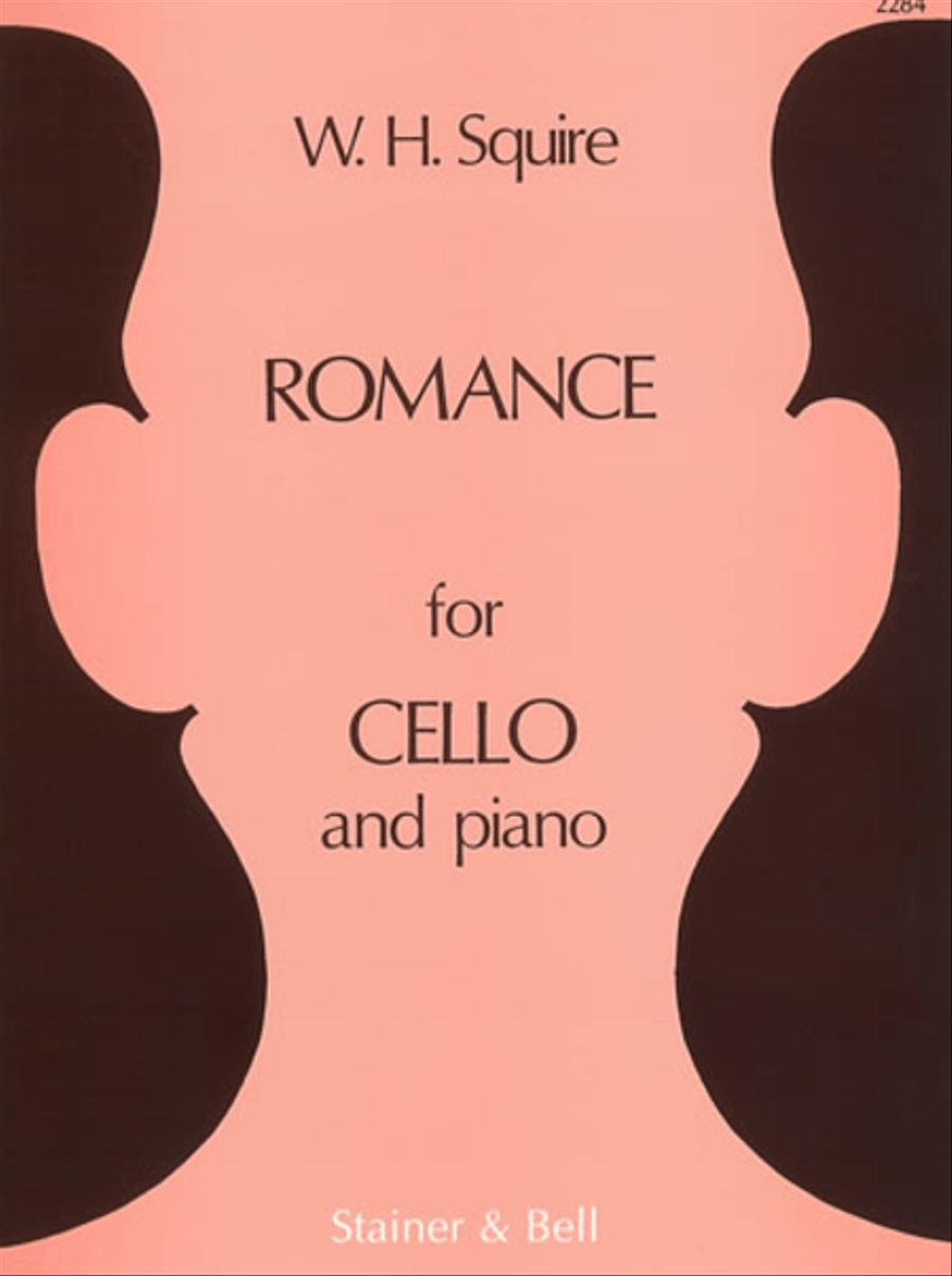 Romance for Cello and Piano Piano Accompaniment scores gallery preview page 1