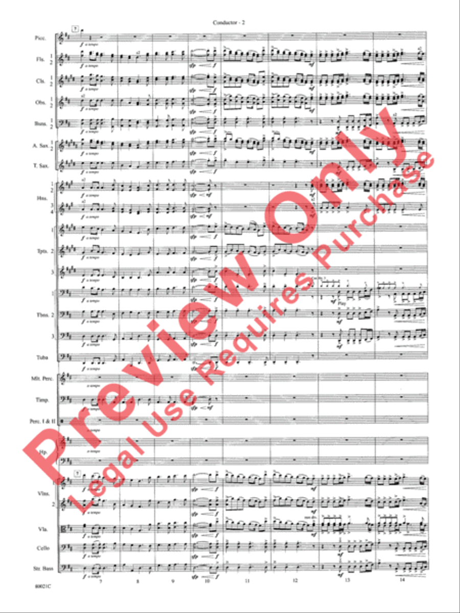 A Christmas Festival Full Orchestra scores gallery preview page 5
