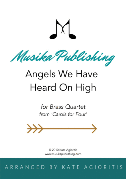 Angels We Have Heard on High - Brass Quartet image number null