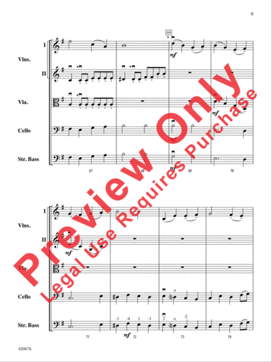 Native American Spirit String Orchestra scores gallery preview page 10