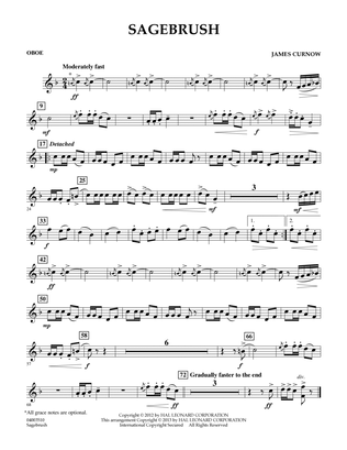 Sagebrush - Oboe