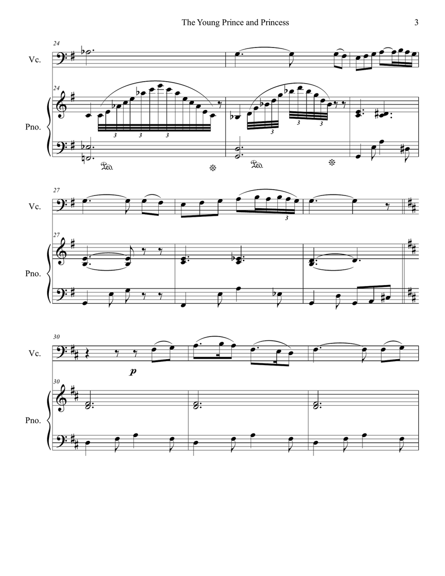 The Young Prince and Princess Chamber Music scores gallery preview page 3