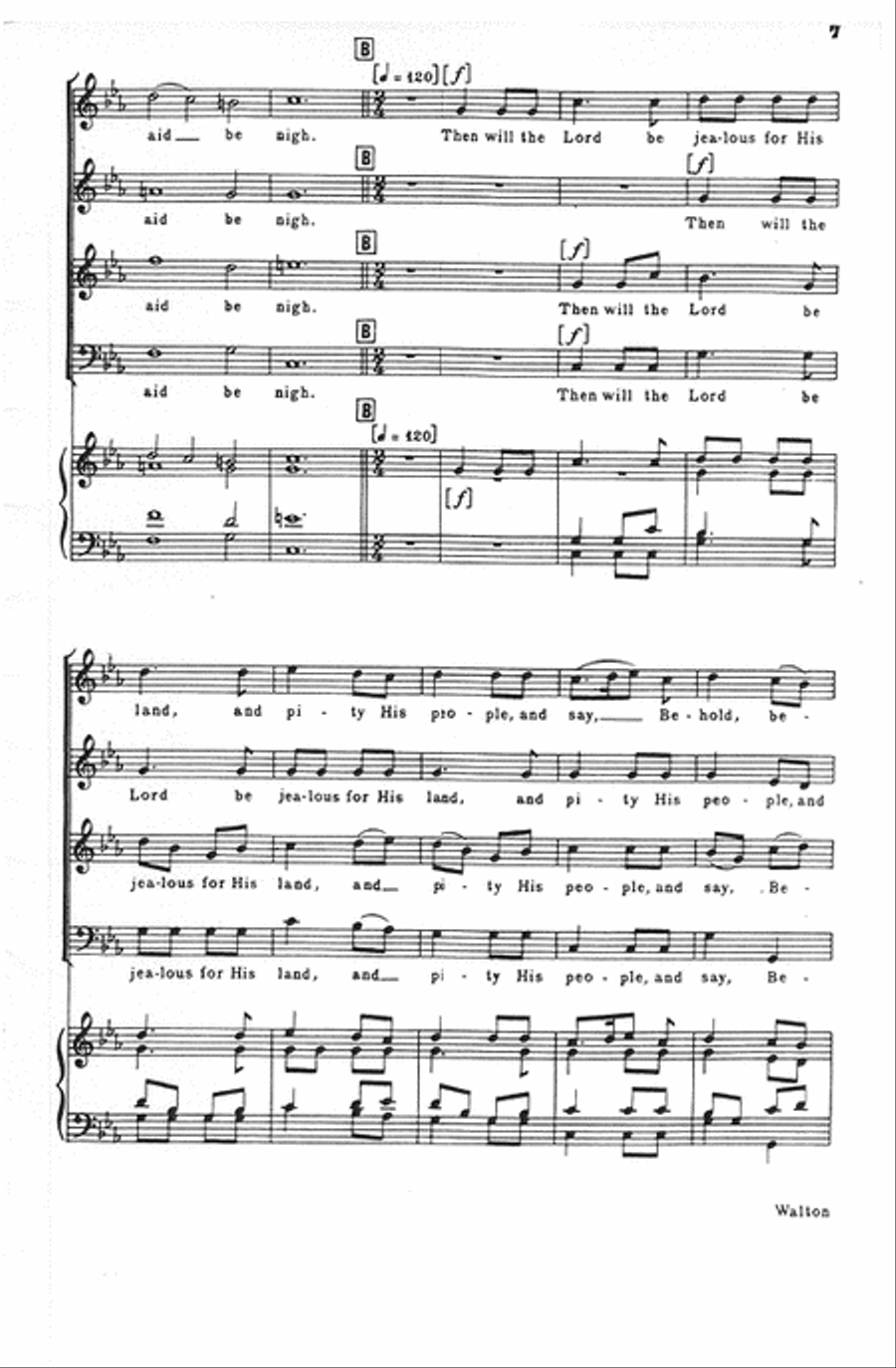 Be Glad Then America 4-Part scores gallery preview page 8